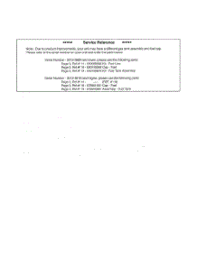 Service Reference parts for Husqvarna Grass Line Trimmer 128L from AppliancePartsPros.com