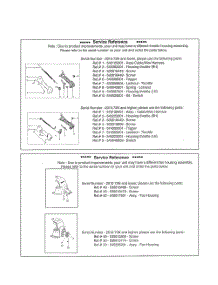 Service Reference parts for Husqvarna Grass Line Trimmer 128LD from AppliancePartsPros.com