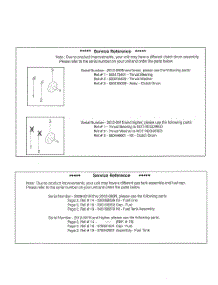 Service Reference parts for Husqvarna Grass Line Trimmer 128LD from AppliancePartsPros.com