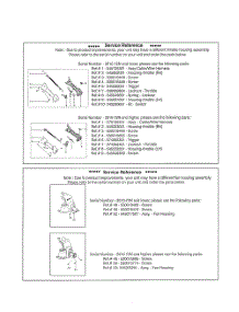 Service Reference parts for Husqvarna Grass Line Trimmer 128LDX from AppliancePartsPros.com