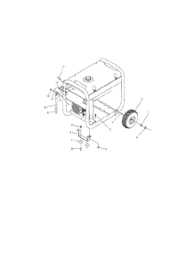 Wheel Kit parts for Husqvarna Generator 1365GN from AppliancePartsPros.com