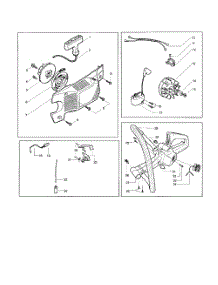 Fan Housing  /  Handle  /  Tank parts for Husqvarna Chainsaw 136LE from AppliancePartsPros.com