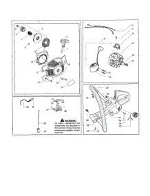 Fan Housing  /  Eps Ignition parts for Husqvarna Chainsaw 137 from AppliancePartsPros.com