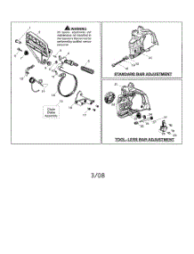 Lever Link  /  Chain Brake parts for Husqvarna Chainsaw 142 from AppliancePartsPros.com