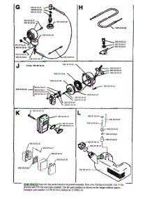 Fuel Tank  /  Muffler parts for Husqvarna Leaf Blower 145B from AppliancePartsPros.com