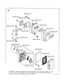 Muffler parts for Husqvarna Leaf Blower 145BF from AppliancePartsPros.com
