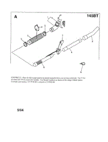 Tube Assembly parts for Husqvarna Leaf Blower 145BT from AppliancePartsPros.com