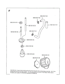 Fuel Lines And Cap parts for Husqvarna Leaf Blower 145BT from AppliancePartsPros.com