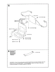 Backpack Assembly parts for Husqvarna Leaf Blower 145BT from AppliancePartsPros.com