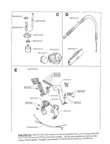 Fuelline,Cntrl Cable,Cntrl Handle parts for Husqvarna Leaf Blower 155BT from AppliancePartsPros.com