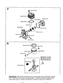 Cylinder, Crank Case,Piston Assembly parts for Husqvarna Leaf Blower 155BT from AppliancePartsPros.com