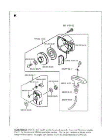 Starter Assembly parts for Husqvarna Leaf Blower 155BT from AppliancePartsPros.com
