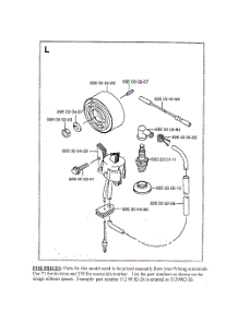 Ignition System parts for Husqvarna Leaf Blower 155BT from AppliancePartsPros.com