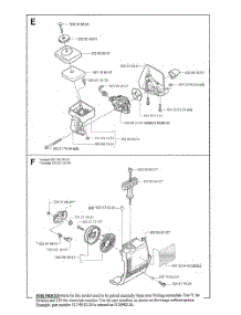 Trimmer parts for Husqvarna Grass Line Trimmer 223L from AppliancePartsPros.com