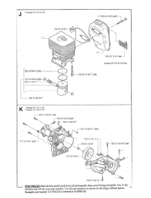 Trimmer parts for Husqvarna Grass Line Trimmer 223L from AppliancePartsPros.com