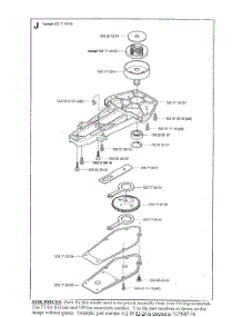 Gear Box Assembly parts for Husqvarna Brush Cutter 225H75 from AppliancePartsPros.com