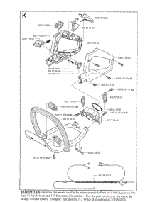 Handle Assembly parts for Husqvarna Brush Cutter 225H75 from AppliancePartsPros.com