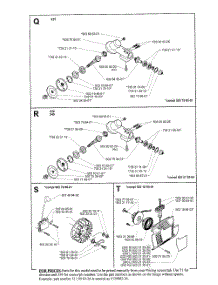 Trimmer parts for Husqvarna Grass Line Trimmer 232RD from AppliancePartsPros.com