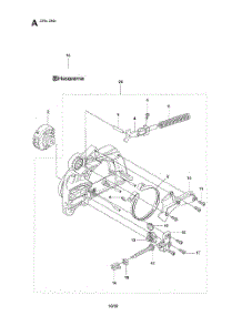 Chain Brake parts for Husqvarna Chainsaw 235 from AppliancePartsPros.com