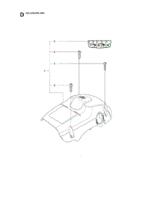 Cover parts for Husqvarna Chainsaw 235E from AppliancePartsPros.com