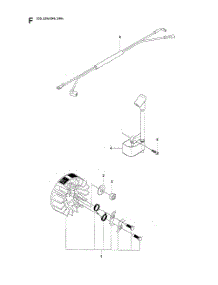 Ignition System parts for Husqvarna Chainsaw 235E from AppliancePartsPros.com