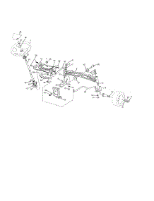 Steering parts for Husqvarna Riding Mower Tractor 240442 from AppliancePartsPros.com
