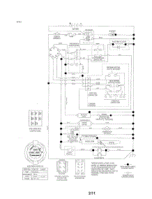 Schematic Diagram parts for Husqvarna Riding Mower Tractor 240470 from AppliancePartsPros.com