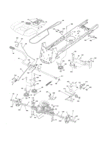 Drive parts for Husqvarna Riding Mower Tractor 240470 from AppliancePartsPros.com