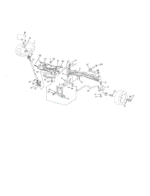 Steering parts for Husqvarna Riding Mower Tractor 240470 from AppliancePartsPros.com