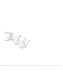 Wheels & Tires parts for Husqvarna Riding Mower Tractor 240470 from AppliancePartsPros.com