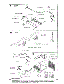 Trimmer parts for Husqvarna Grass Line Trimmer 240L from AppliancePartsPros.com