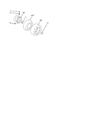 Wheels And Tires parts for Husqvarna Riding Mower Tractor 279080 from AppliancePartsPros.com