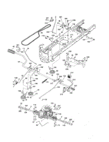 Drive parts for Husqvarna Riding Mower Tractor 286560 from AppliancePartsPros.com