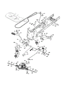 Drive parts for Husqvarna Riding Mower Tractor 287560 from AppliancePartsPros.com