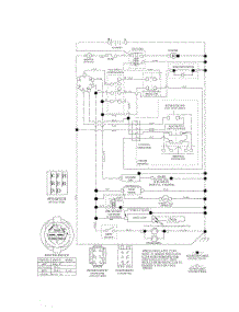 Schematic Diagram-Tractor parts for Husqvarna Riding Mower Tractor 287561 from AppliancePartsPros.com