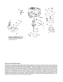 Engine parts for Husqvarna Riding Mower Tractor 289560 from AppliancePartsPros.com