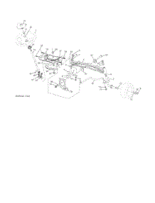 Steering parts for Husqvarna Riding Mower Tractor 289560 from AppliancePartsPros.com