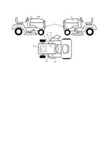 Decals parts for Husqvarna Riding Mower Tractor 289560 from AppliancePartsPros.com