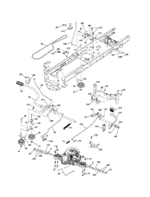 Drive parts for Husqvarna Riding Mower Tractor 289570 from AppliancePartsPros.com