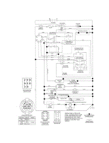 Schematic Diagram parts for Husqvarna Riding Mower Tractor 289570 from AppliancePartsPros.com