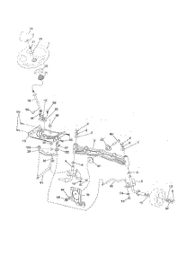 Steering parts for Husqvarna Riding Mower Tractor 290840 from AppliancePartsPros.com