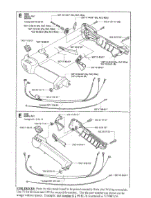 Control Assembly parts for Husqvarna Grass Line Trimmer 323R from AppliancePartsPros.com