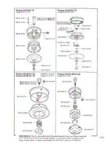 Page 1 parts for Husqvarna Grass Line Trimmer 323R from AppliancePartsPros.com
