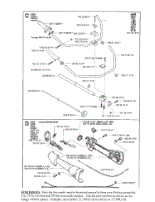 Handle,  Control Assembly parts for Husqvarna Grass Line Trimmer 325CX from AppliancePartsPros.com