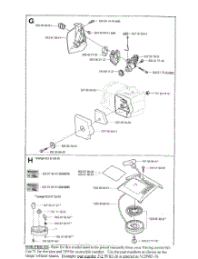 Housing, Housing parts for Husqvarna Brush Cutter 325HS75 from AppliancePartsPros.com