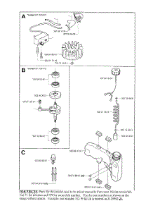 Ignition,Crankshaft,Fuel Sys. parts for Husqvarna Brush Cutter 325HS99 from AppliancePartsPros.com