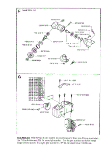 Gear Box, Housing parts for Husqvarna Grass Line Trimmer 325RJX from AppliancePartsPros.com