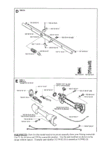 Shaft, Control Assembly Handle parts for Husqvarna Grass Line Trimmer 326C from AppliancePartsPros.com