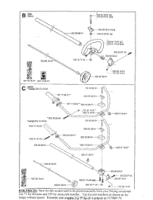Shaft, Handle Assembly parts for Husqvarna Grass Line Trimmer 326CX from AppliancePartsPros.com