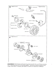Clutch & Ign, Crankshaft parts for Husqvarna Edger 326EX from AppliancePartsPros.com